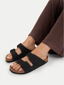 Birkenstock Klapki Arizona Wire Buckle 1031771 Czarny