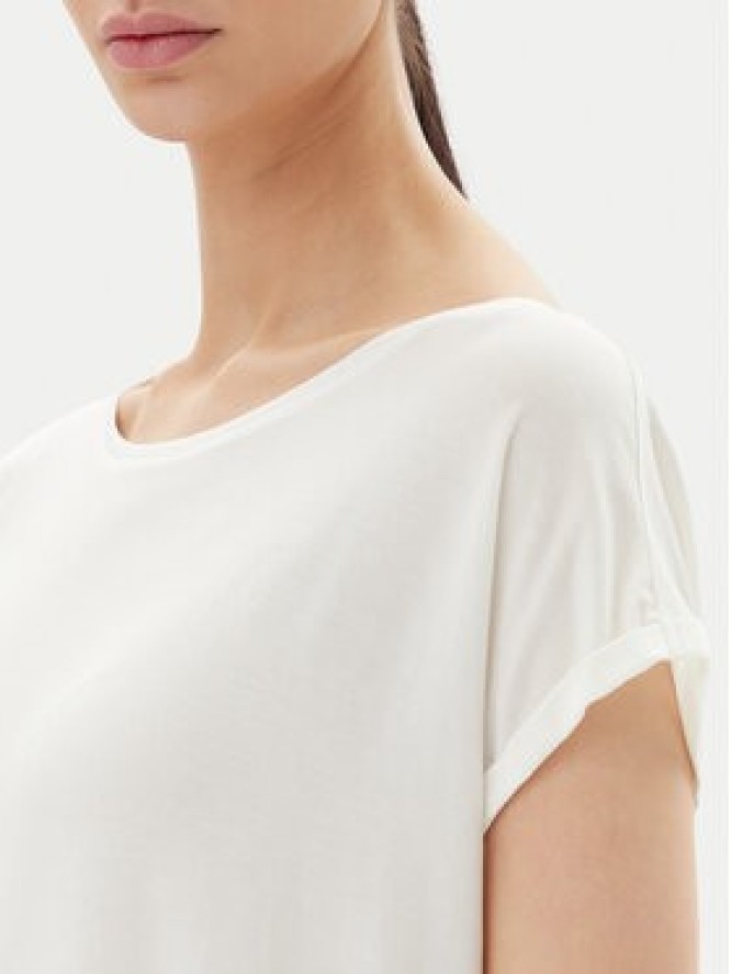 Vero Moda T-Shirt Ava 10284468 Biały Regular Fit