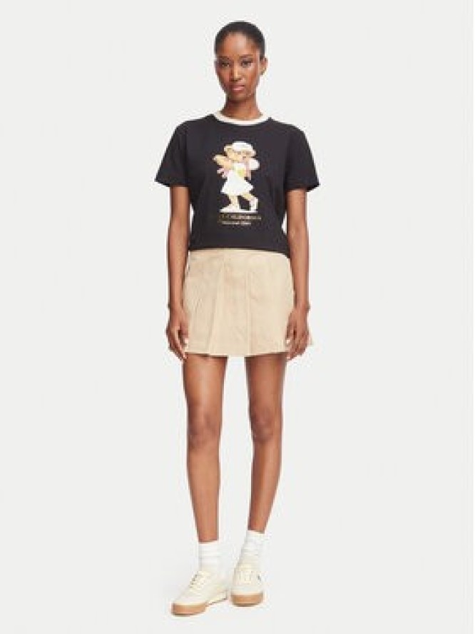 Guess T-Shirt V6BI14 K6742 Czarny Regular Fit