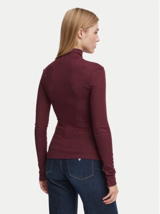 Guess Golf W4BP14 KCGM2 Bordowy Slim Fit