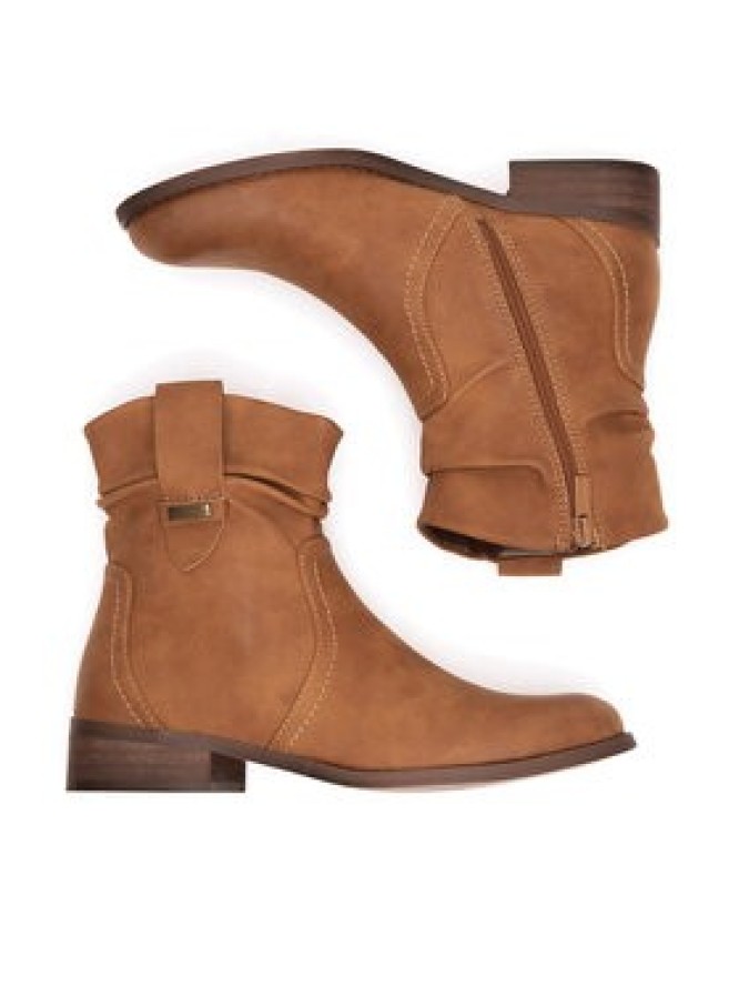 Clara Barson Kowbojki WS23280-01 Brązowy