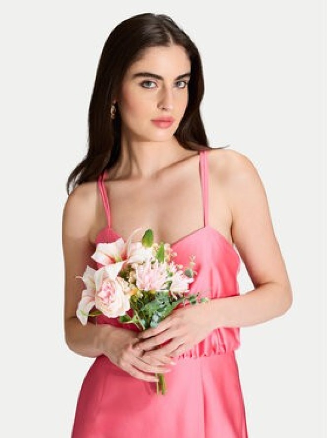 Swing Sukienka wieczorowa 5AI20900 Różowy Regular Fit