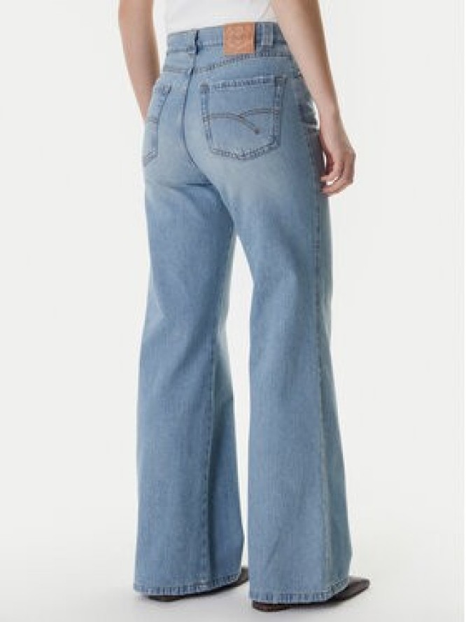 Marella Jeansy 2613181014 Niebieski Wide Leg