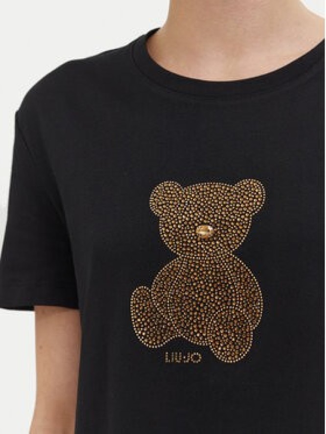 Liu Jo T-Shirt WF6436 JS923 Czarny Slim Fit