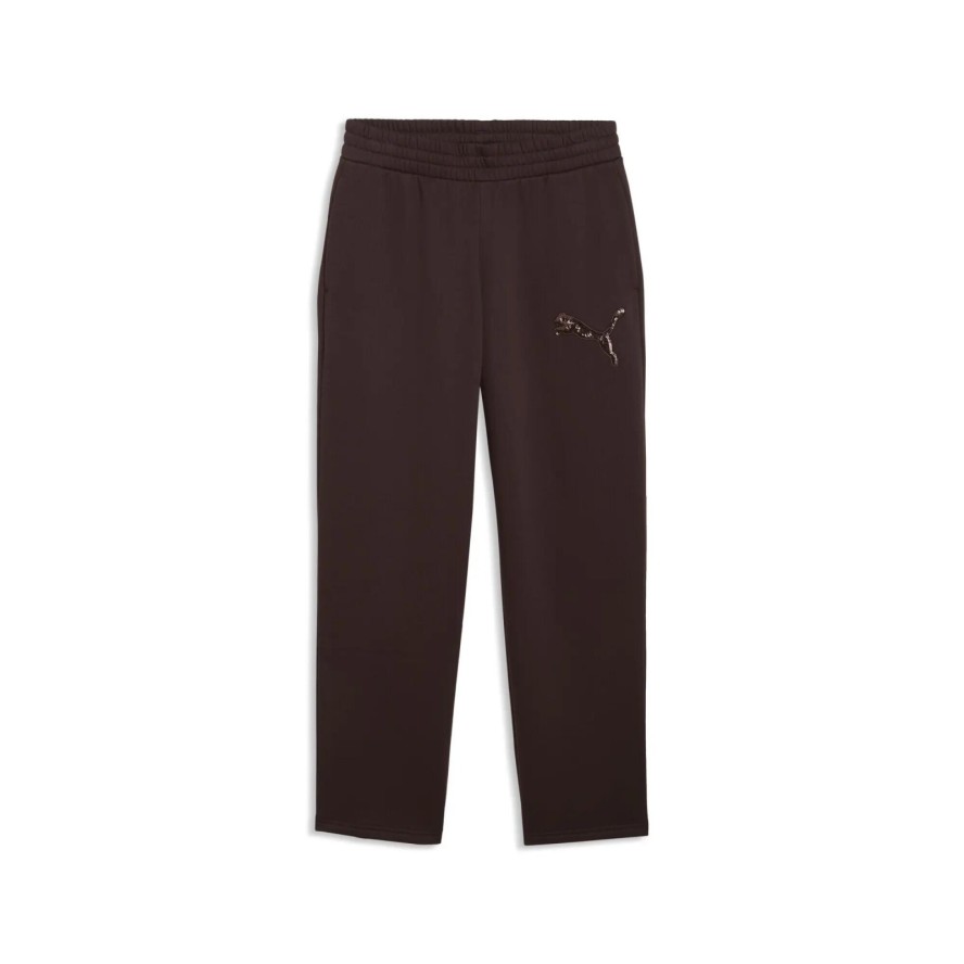 Damskie spodnie dresowe z dzianiny dresowej Essentials Sequins Comfort PUMA