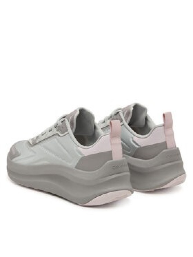 Calvin Klein Sneakersy Chunky Runner Laceup Hf Blst Ny HW0HW03111 Szary