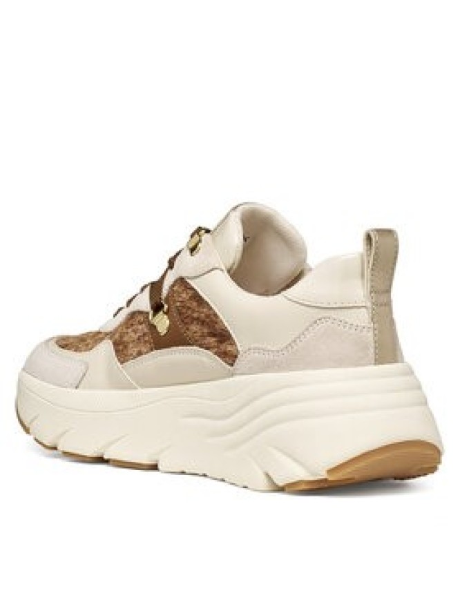 Geox Sneakersy D Diamanta D36UFE 0QS22 C1S5V Biały