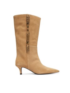 Patrizia Pepe Kozaki 8Y0138 L033 Beżowy