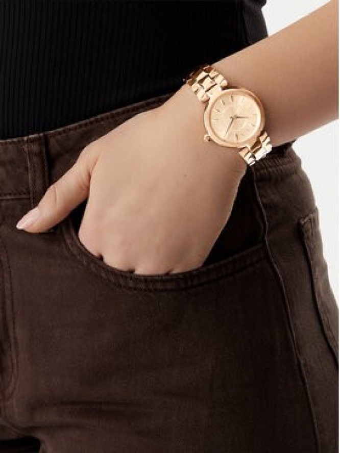Armani Exchange Zegarek Audelle AX4408 Różowe złoto
