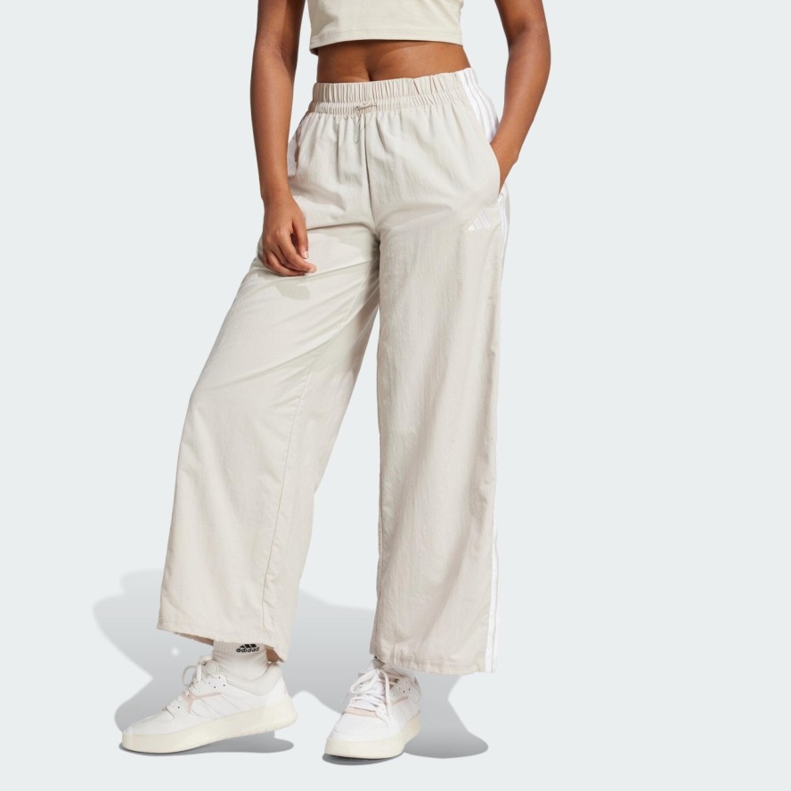 Spodnie Essentials 3-Stripes Lifestyle Woven Parachute
