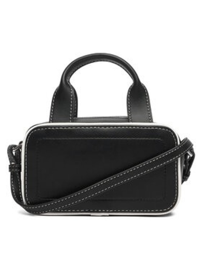 Calvin Klein Torebka Contrast Ck Mini Bauletto Bag LV04F1257G Czarny