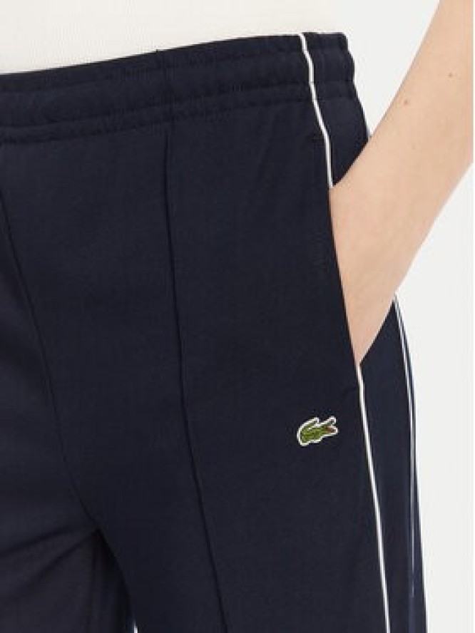 Lacoste Spodnie dresowe XF7260 Granatowy Relaxed Fit