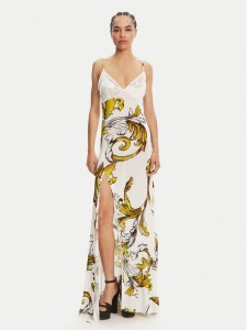 Versace Jeans Couture Sukienka letnia 78HAO900 Biały Regular Fit