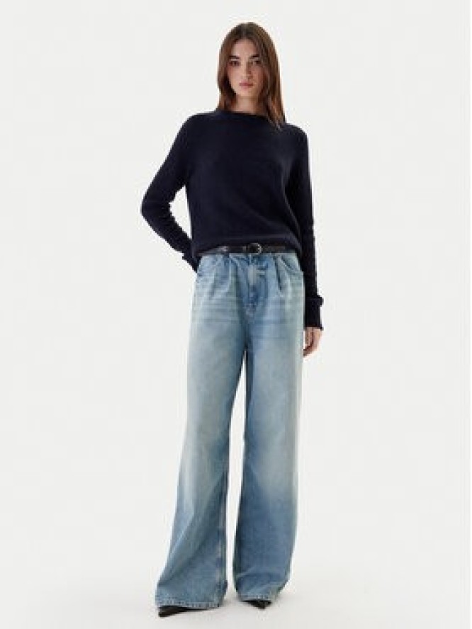 BOSS Sweter C_Fesperanasy 50548930 Granatowy Regular Fit