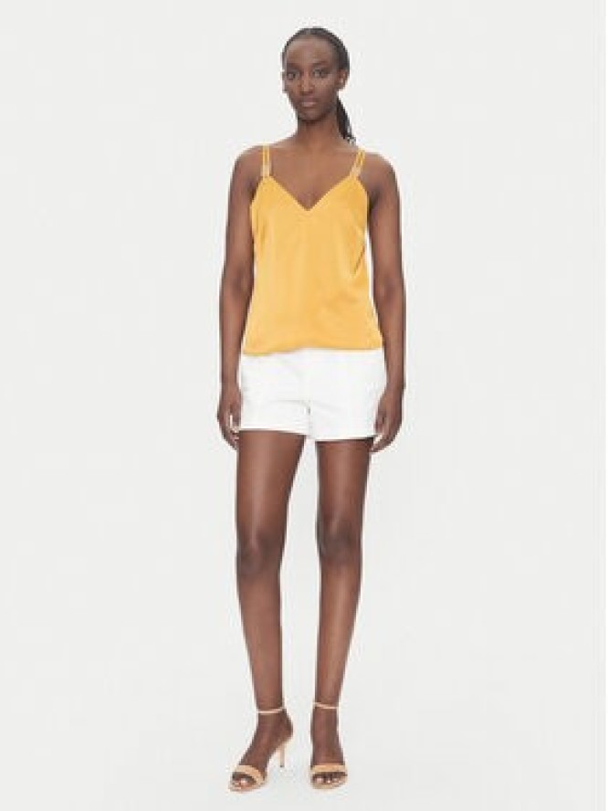 Morgan Top 242-OLAFI Żółty Slim Fit