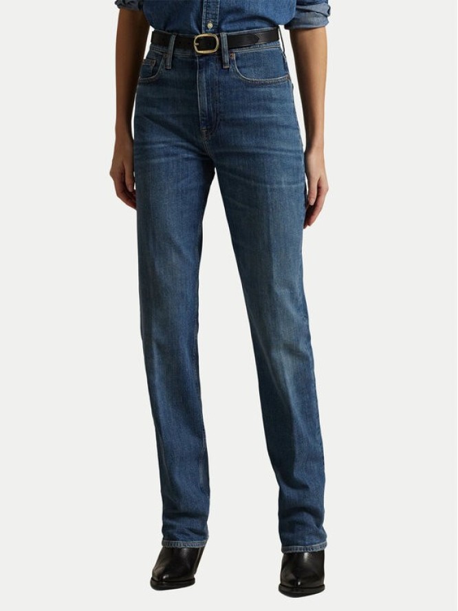 Polo Ralph Lauren Jeansy 211969392001 Granatowy Straight Fit