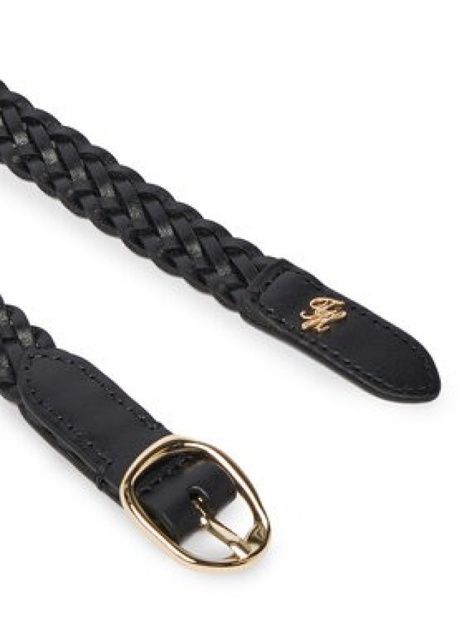 Tommy Hilfiger Pasek Th Sculpt 2.0 Woven AW0AW18696 Czarny