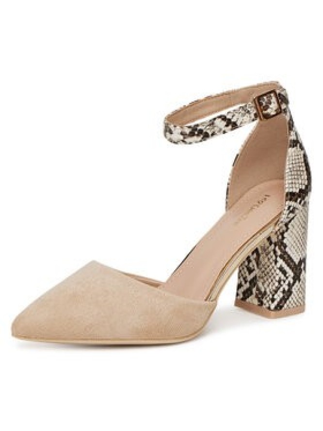 DeeZee Czółenka FERRI1 Beżowy