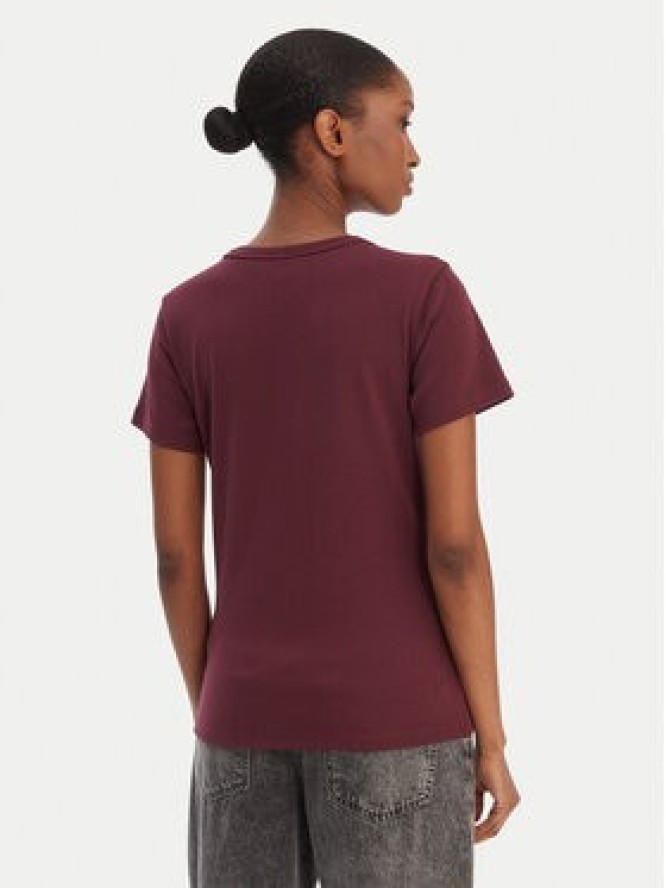 HUGO T-Shirt Deloris 50512002 Bordowy Regular Fit