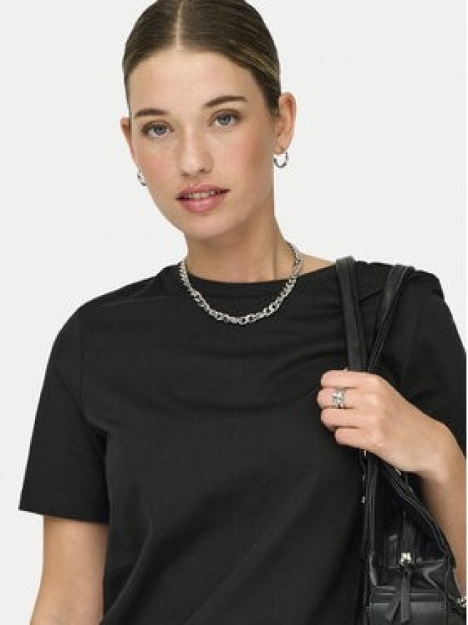 ONLY T-Shirt Freja 15367970 Czarny Regular Fit