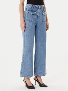 Morgan Jeansy 241-PWIDE Niebieski Wide Leg