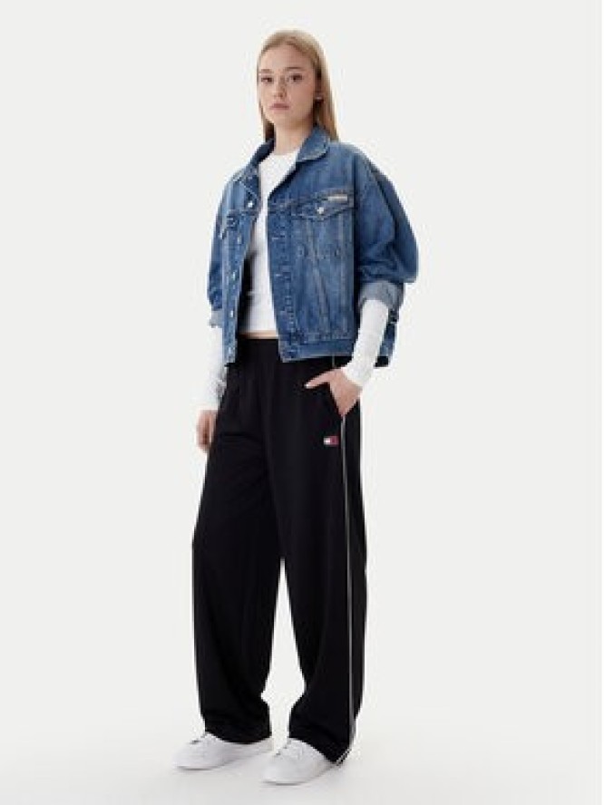 Tommy Jeans Spodnie dresowe Archive DW0DW22633 Czarny Regular Fit