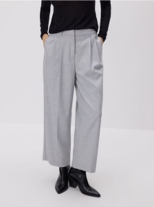 Spodnie carrot fit - jasnoszary