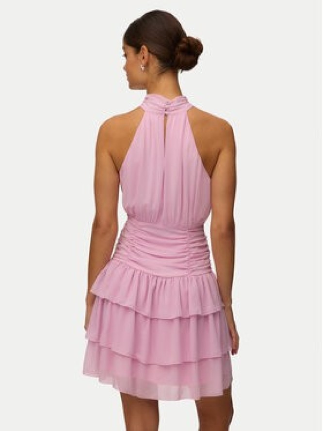 Vero Moda Sukienka koktajlowa Serena 10348178 Różowy Regular Fit