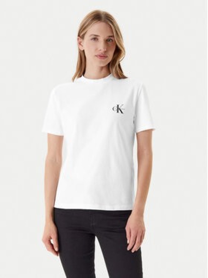 Calvin Klein Jeans Komplet t-shirtów LV047C905G Biały Regular Fit
