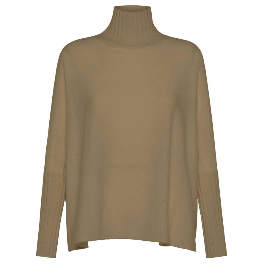 Sweter Deha Wooly Blend High Neck Sweater Damskie