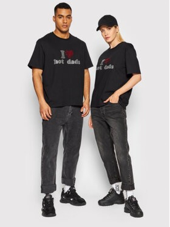 2005 T-Shirt Unisex Hot Dads Czarny Regular Fit