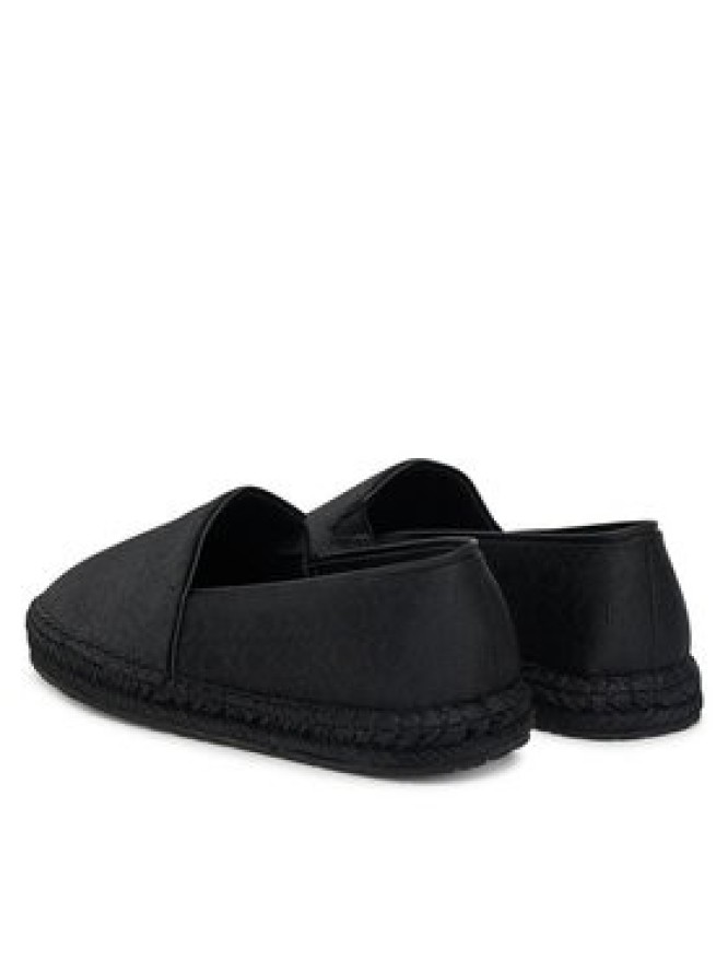 Calvin Klein Espadryle Flat Espadrille - Jacq HW0HW02467 Czarny