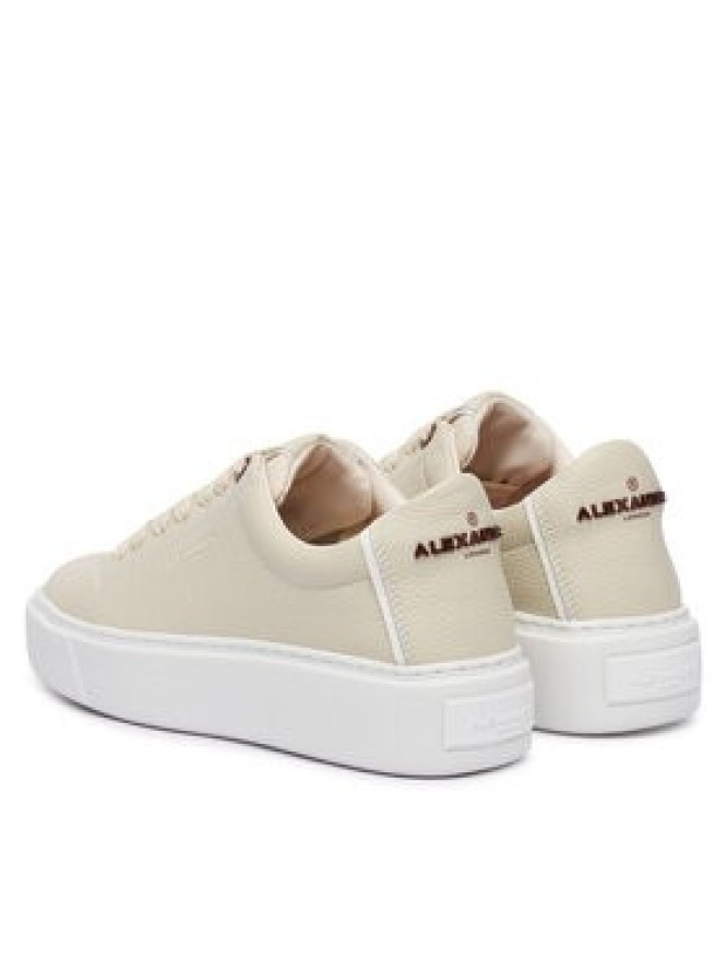 Alexander Smith Sneakersy London High ALBDLHW 8406 Écru