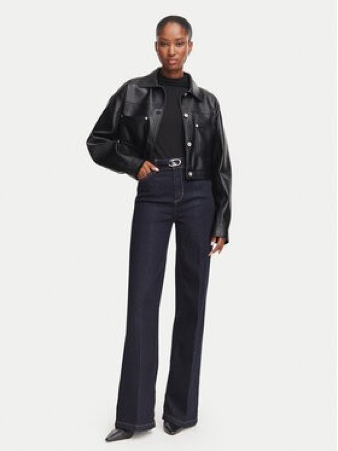 Liu Jo Jeansy UF6088 D0264 Granatowy Flared Leg