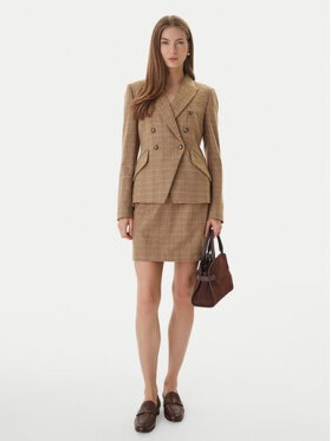 Barbour Spódnica mini Petunia Mini LSK0151BL31 Beżowy Reglan Fit