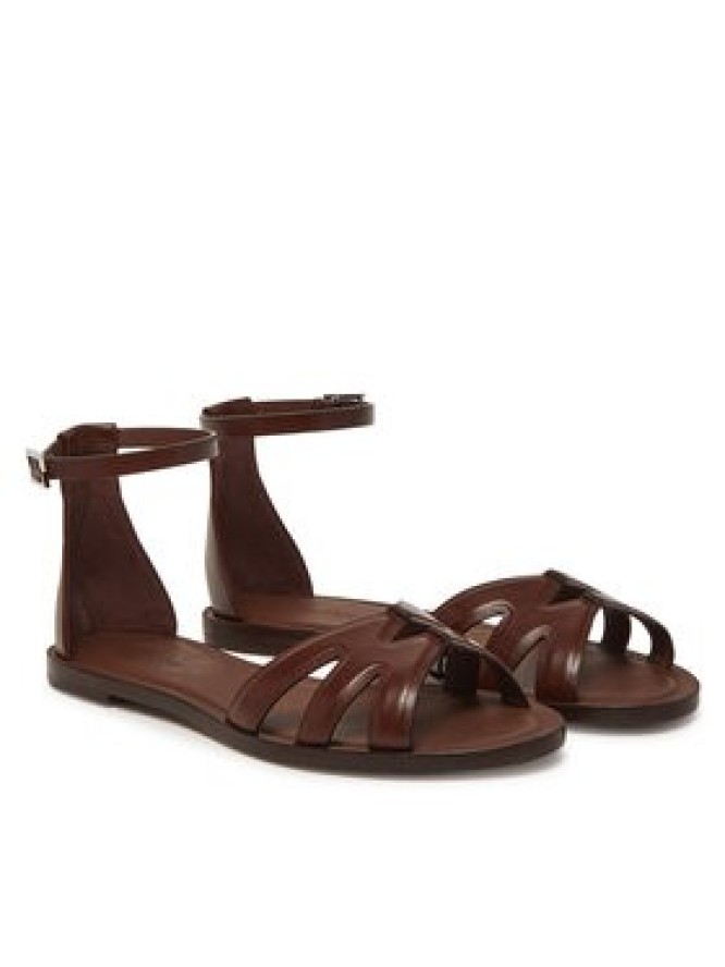 Max Mara Sandały 2514521092600 Brązowy