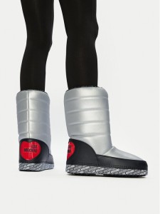 LOVE MOSCHINO Śniegowce JA24162G1HIT590B Srebrny
