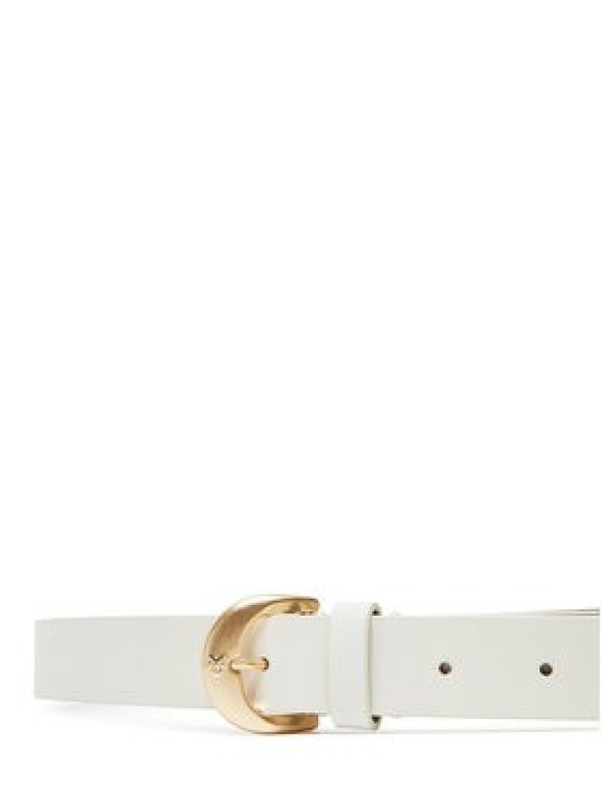 Calvin Klein Jeans Pasek Damski Casual Pin Buckle 25Mm LV04K7015G Biały