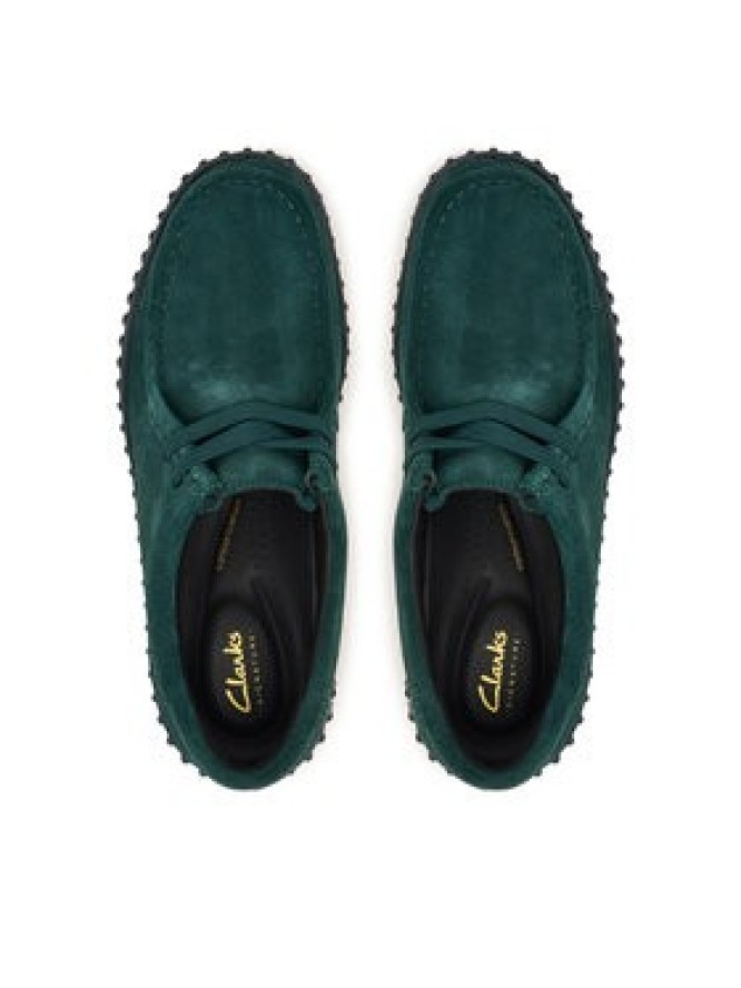 Clarks Półbuty Torhill Bee 26327769 Zielony