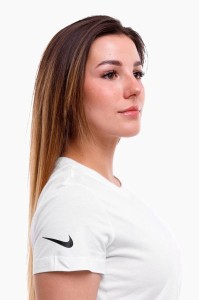 Koszulka z krótkim rękawem Damska Nike SS TEE CZ0903 100 Biały