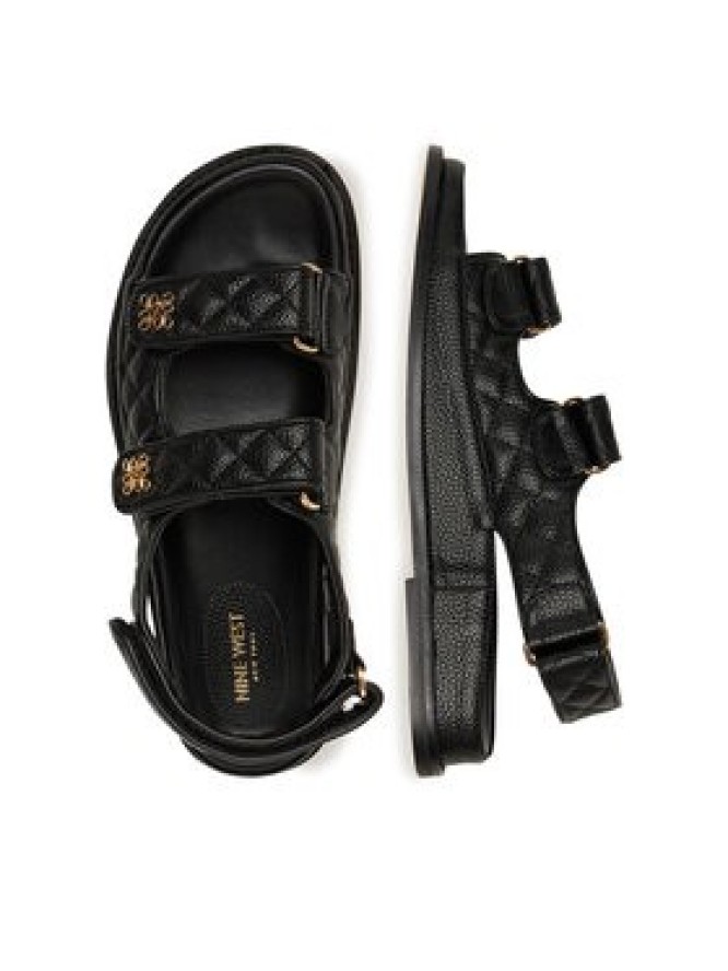 Nine West Sandały V1557-703-1 Czarny