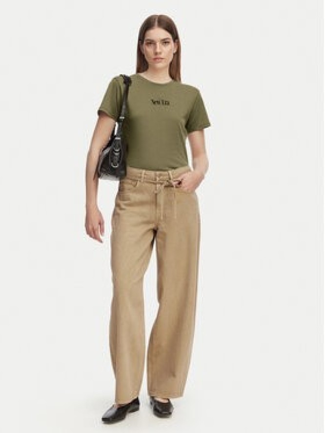 ONLY T-Shirt Lucy 15346760 Brązowy Regular Fit