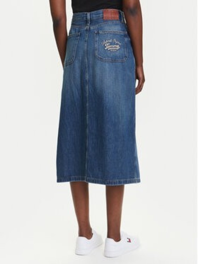 Tommy Jeans Spódnica jeansowa Claire DW0DW21070 Granatowy Regular Fit