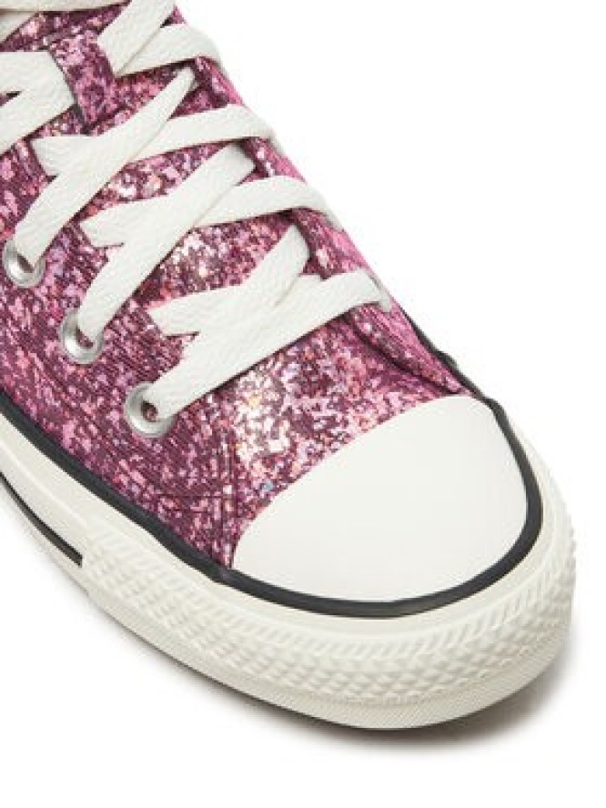 Converse Trampki Chuck Taylor All Star Glitter Hi A11137C Różowy