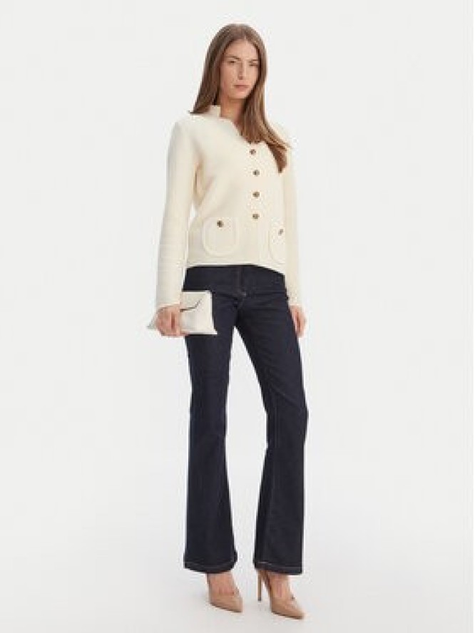 Luisa Spagnoli Jeansy Aggettivo 542845 Granatowy Flare Fit