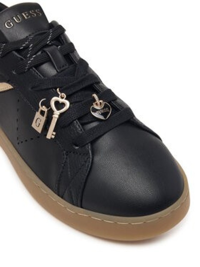 Guess Sneakersy FLFJA2 ELE12 Czarny