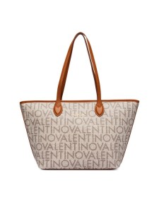 Valentino Torebka Logo VBSA1F02 Beżowy