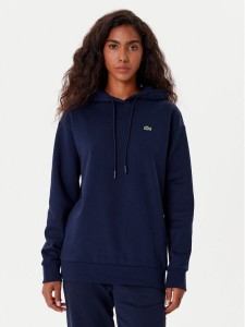 Lacoste Bluza SF7612 Granatowy Oversize