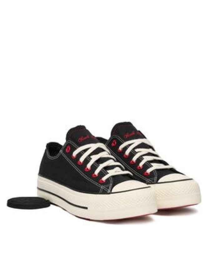 Converse Trampki Chuck Taylor All Star Lift Platform Hearts A19059C Czarny
