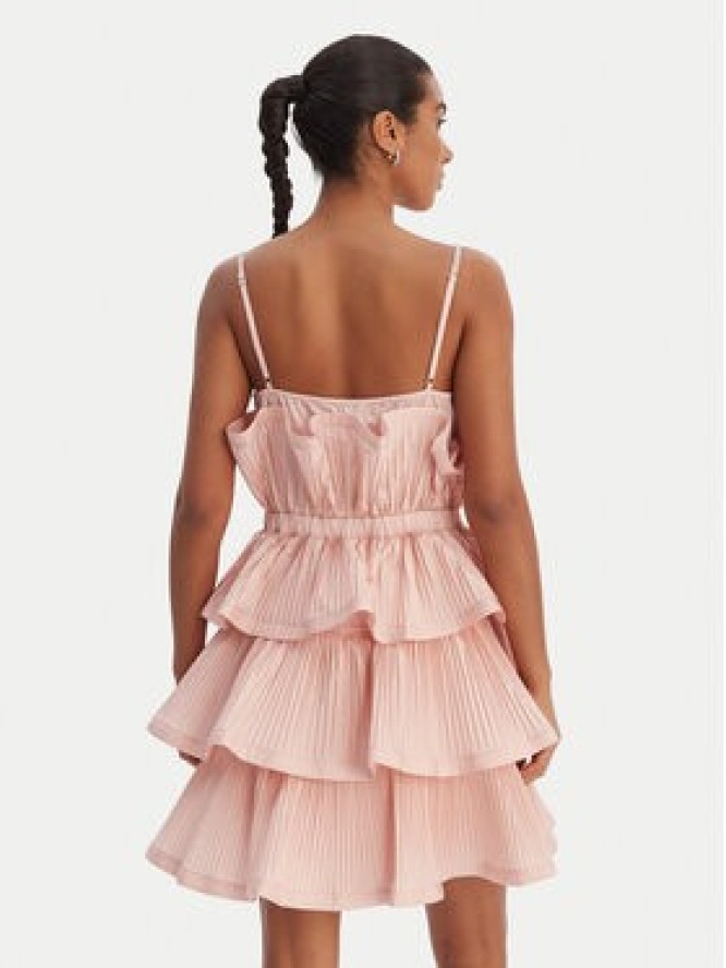 Fracomina Sukienka koktajlowa FQ26SD1007W83101 Różowy Regular Fit